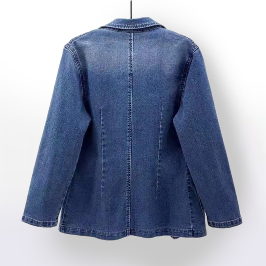 Tailored Denim Blazer