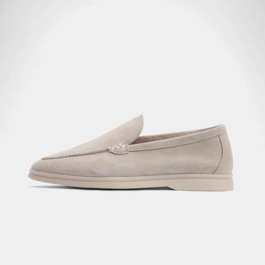 Suede Slip-On Loafers